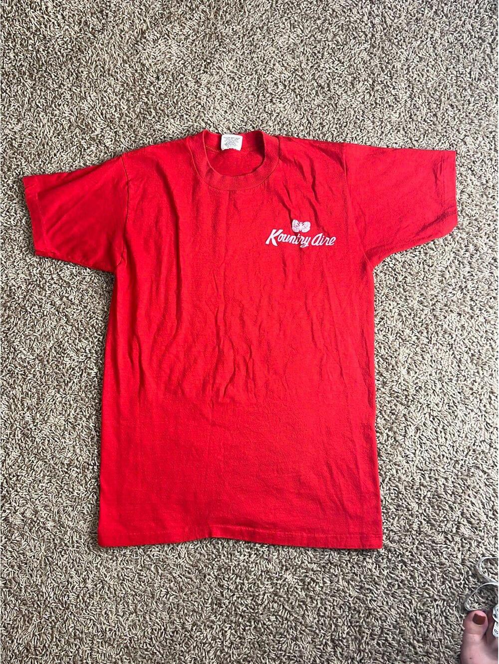 Red Vintage Kountry Aire t-shirt
